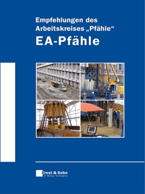 cover image of Empfehlungen des Arbeitskreises "Pfähle" -  EA-Pfähle